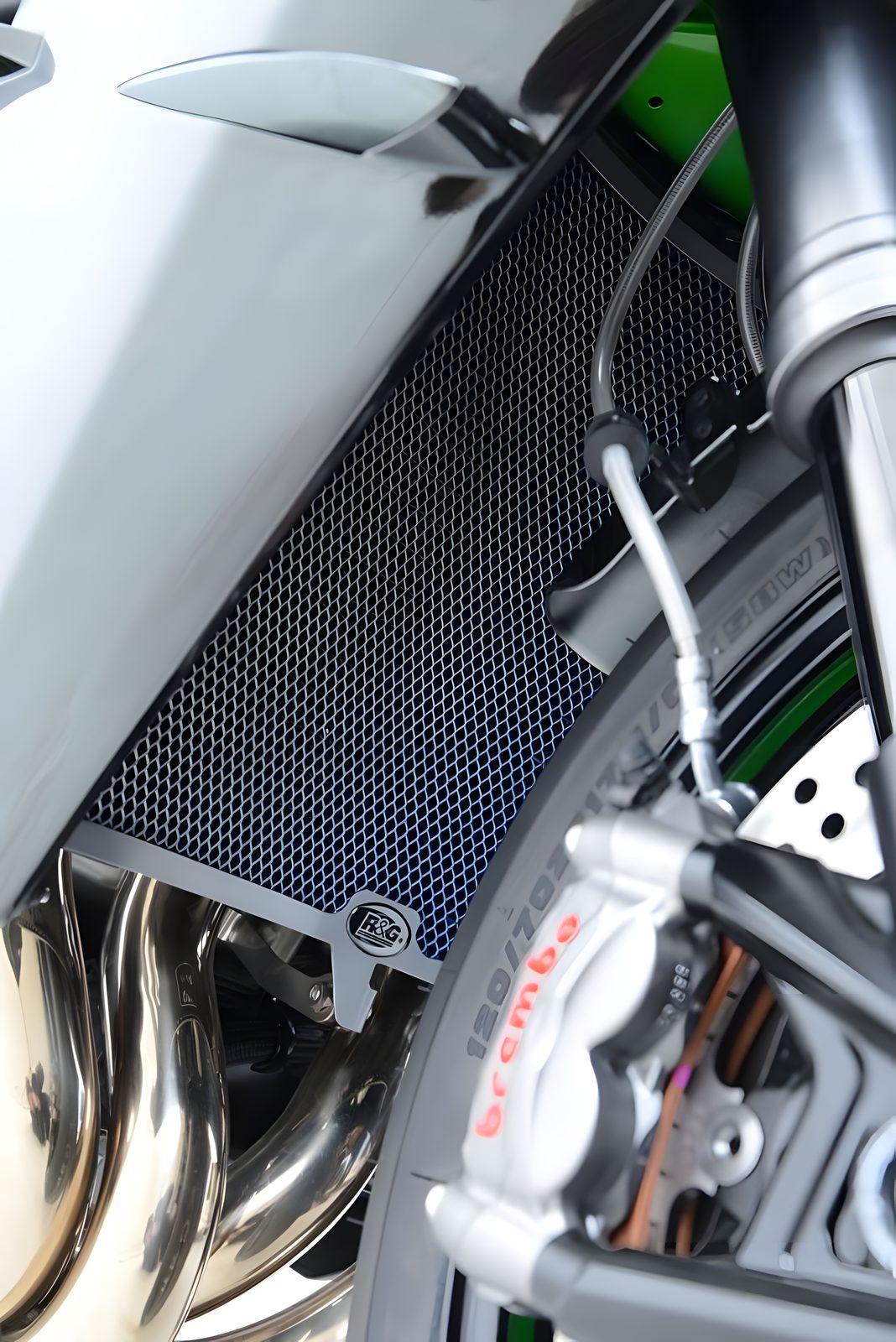PROTEZIONE RADIATORE TITANIO R&G PER SUZUKI GSX-R 1000 2009 > 2016 0084RACINGTI