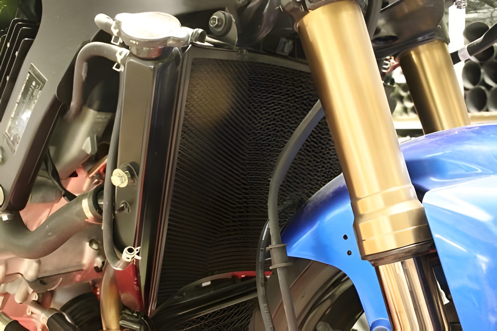 PROTEZIONE RADIATORE ACQUA R&G PER SUZUKI GSX-R 1000 2009 > 2016 TITANIO