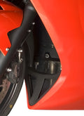 R&G PROTEZIONE RADIATORE ALLUMINIO PER TRIUMPH SPRINT ST 2010 NERO RAD0095BK