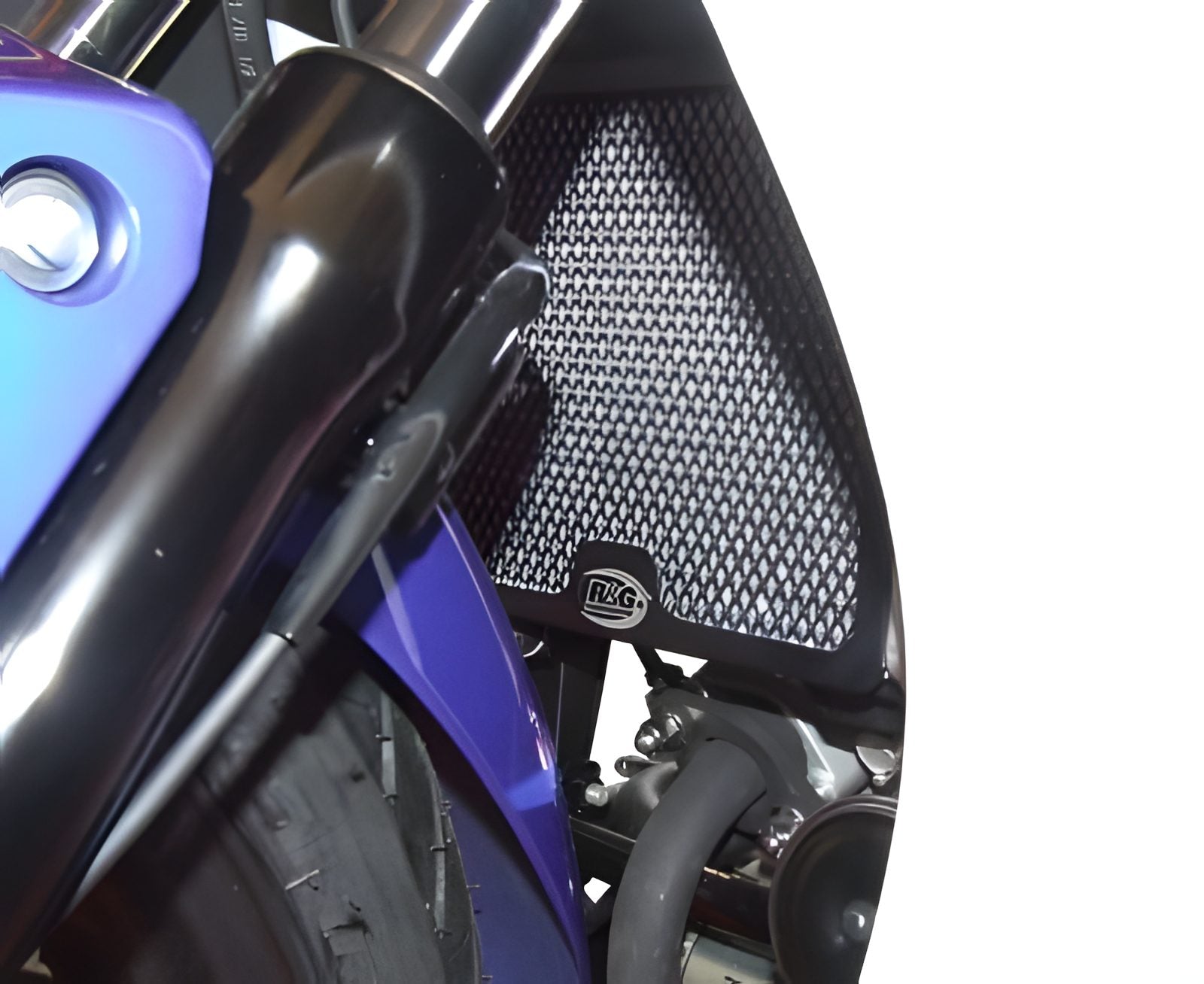 PROTEZIONE RADIATORE ALLUMINIO R&G PER HONDA CBR 125 R 2011 > 2017 NERO 0105BK