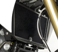 PROTEZIONE RADIATORE R&G ALLUMINIO PER APRILIA CAPONORD 1200 2014 > 2018 NERO