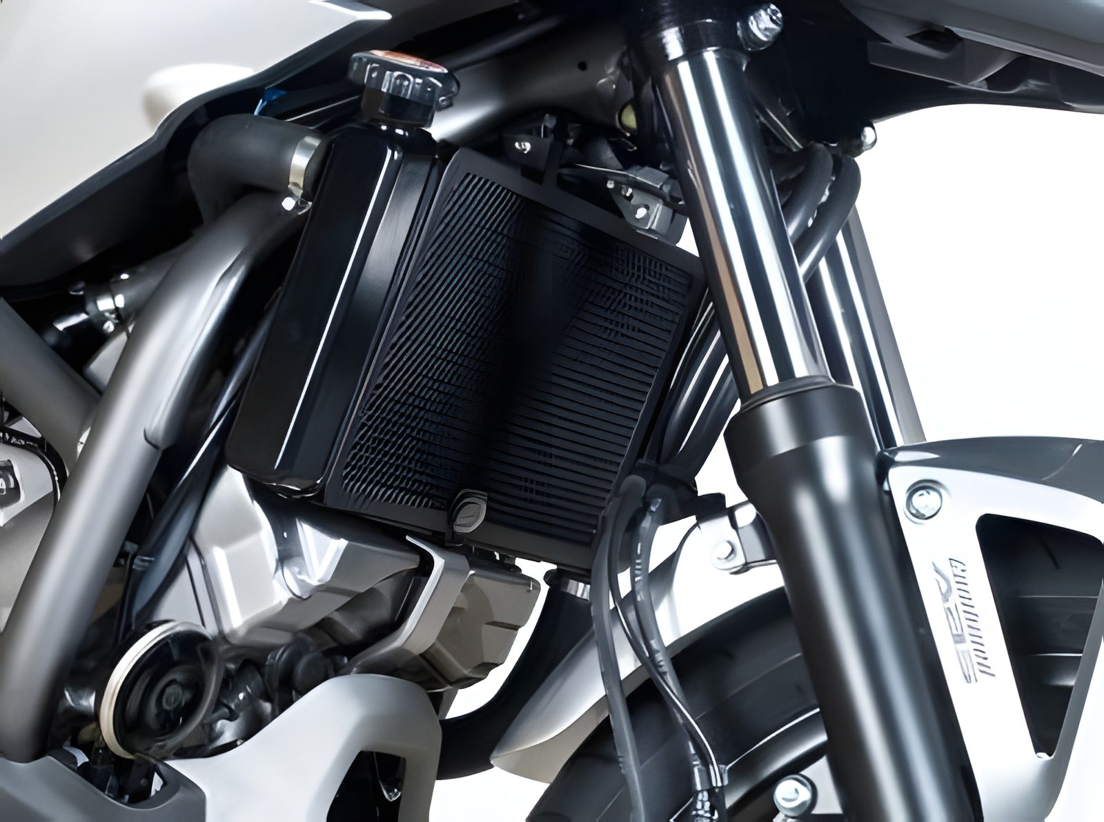 PROTEZIONE RADIATORE ALLUMINIO R&G PER HONDA INTEGRA 700 2012 > 2014 NERO 0115BK
