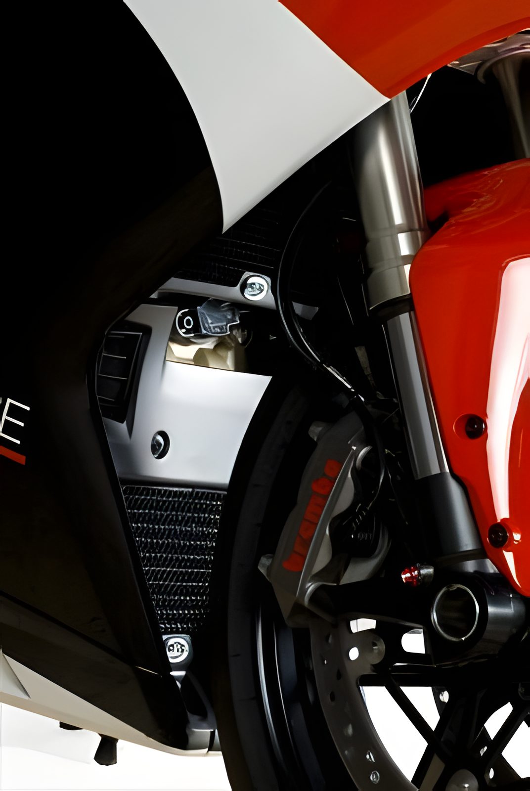 PROTEZIONE RADIATORE ACQUA COPPIA R&G PER DUCATI 1198 2009 > 2011 NERO RAD0123BK