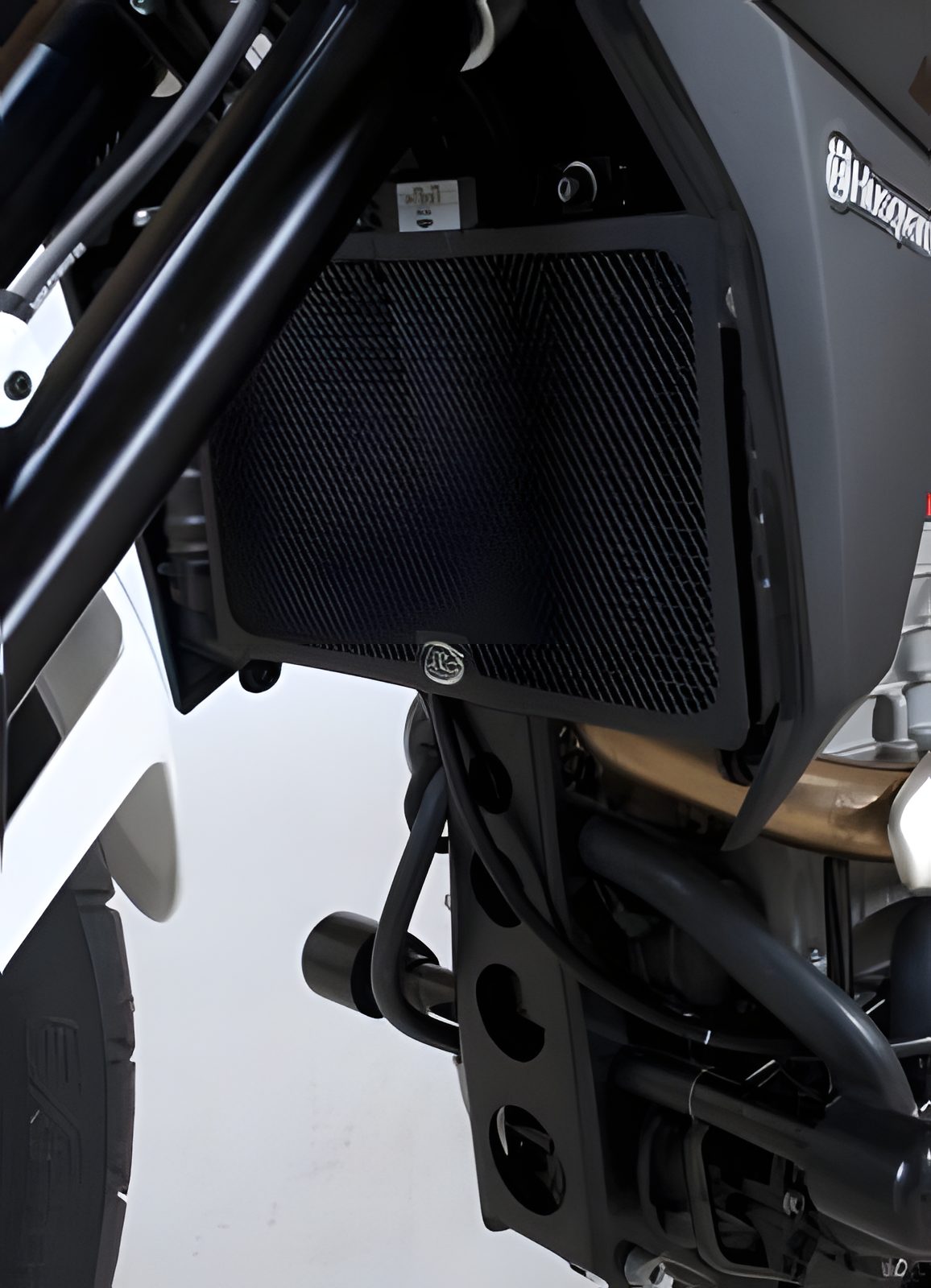 PROTEZIONE RADIATORE IN ALLUMINIO R&G PER HUSQVARNA TR 650 TERRA 2012 2013