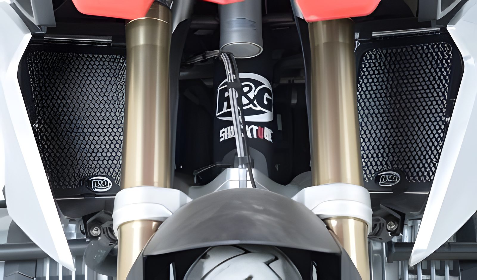 PROTEZIONE RADIATORE ALLUMINIO R&G PER BMW R 1200 GS ADVENTURE 2013 > 2018 151BK