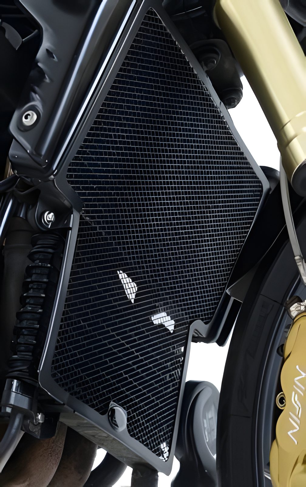 PROTEZIONE RADIATORE ACQUA R&G PER TRIUMPH SPEED TRIPLE 2005 NERO RAD0161BK