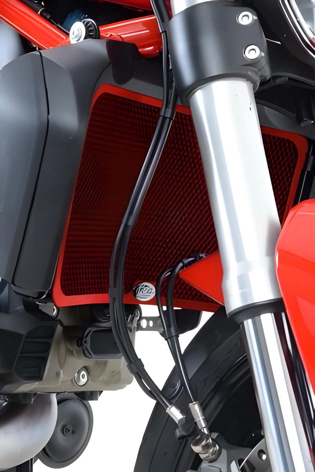 PROTEZIONE RADIATORE ACQUA R&G PER DUCATI SUPERSPORT / S 2017 > 2020 ROSSO
