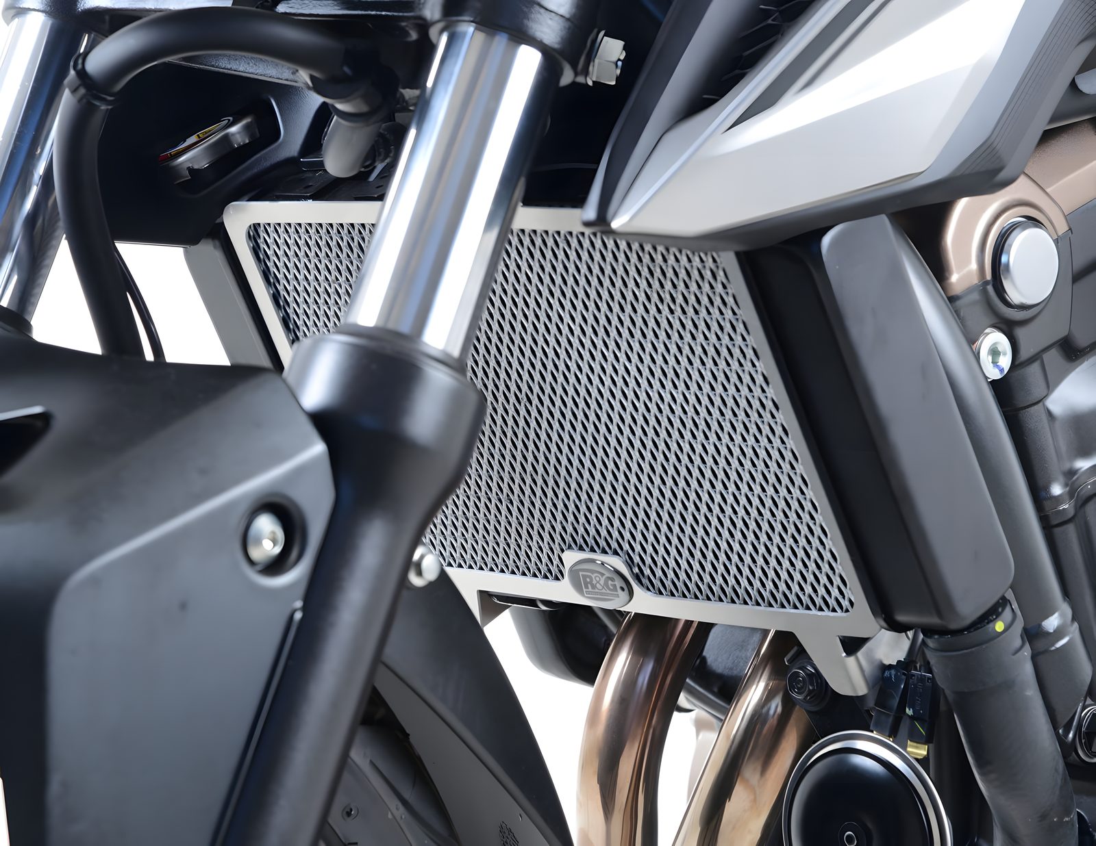 PROTEZIONE RADIATORE ACQUA R&G PER HONDA CB 500 F 2016 > 2018 NERO RAD0206BK