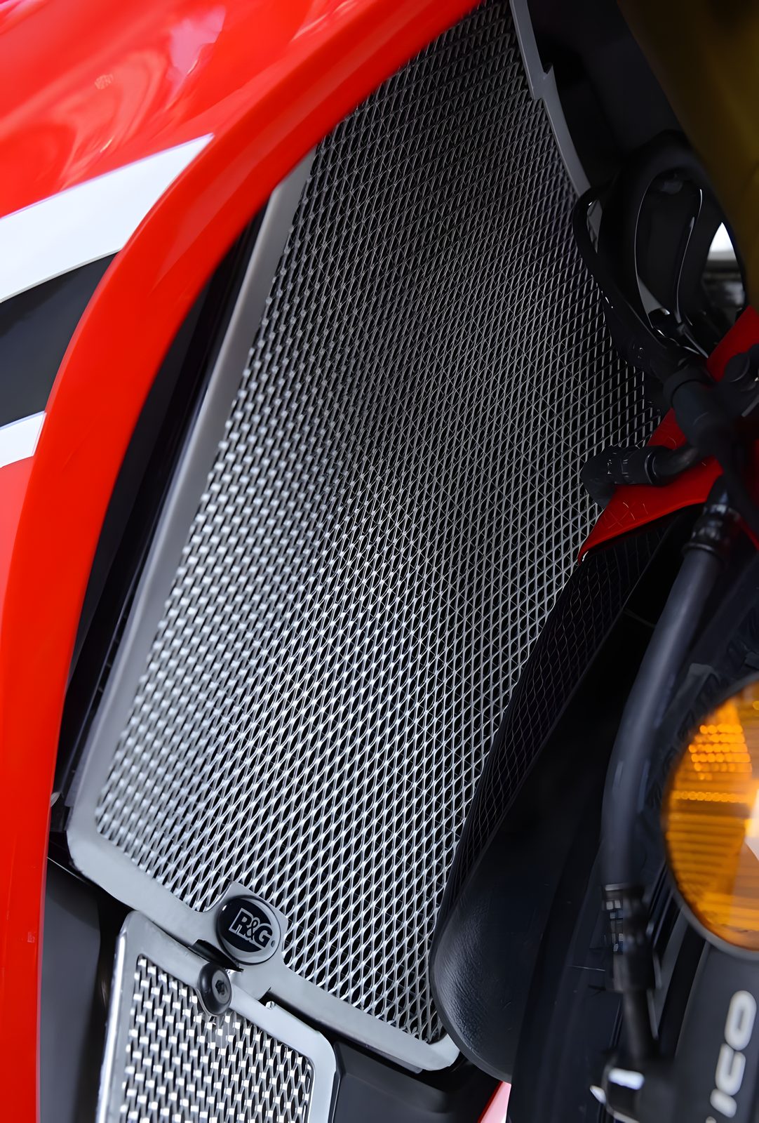 PROTEZIONE RADIATORE ACQUA R&G PER HONDA CBR 1000 RR SP2 2017 > 2019 NERO