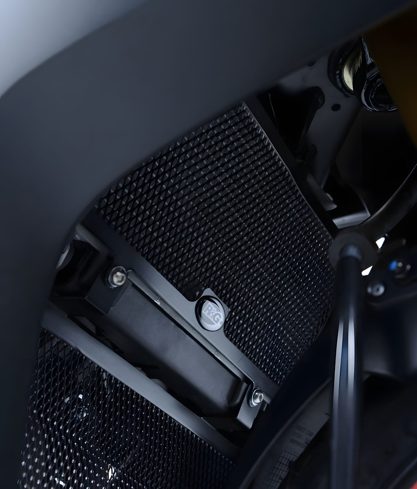 PROTEZIONE RADIATORE ACQUA R&G PER HONDA CBR 250 RR 2017 > 2020 TITANIO