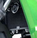 PROTEZIONE RADIATORE ACQUA R&G PER KAWASAKI VERSYS-X 300 2017 > 2020 TITANIO