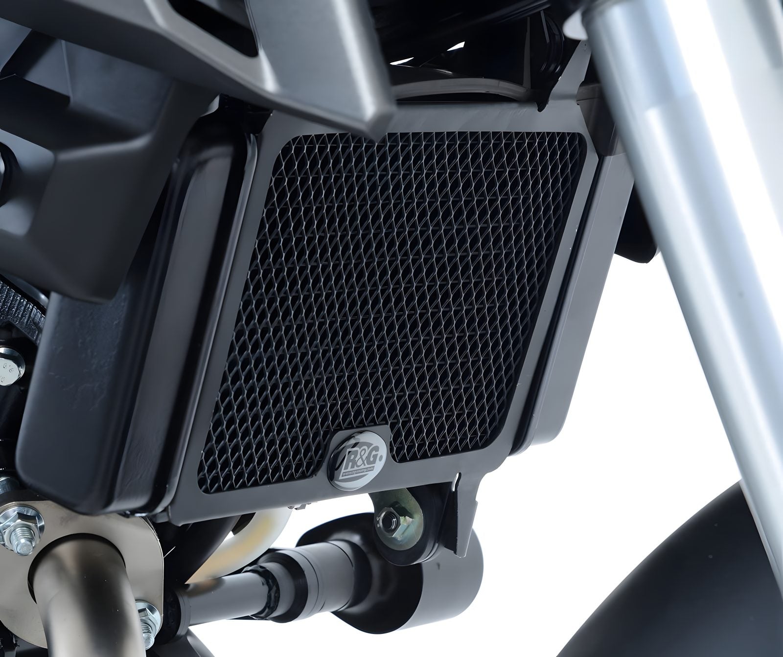 PROTEZIONE RADIATORE ACQUA R&G PER YAMAHA MT-125 2014 > 2019 NERO RAD0227BK