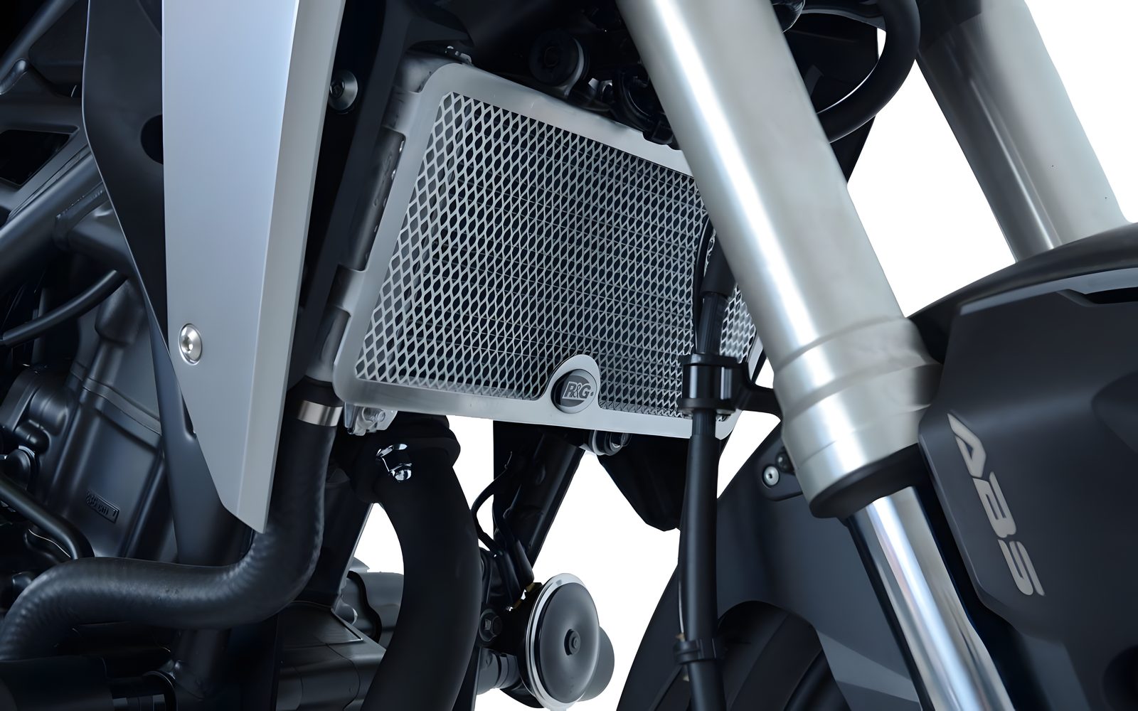 PROTEZIONE RADIATORE ACQUA R&G PER HONDA CB 300 R 2018 > 2024 TITANIO RAD0234TI