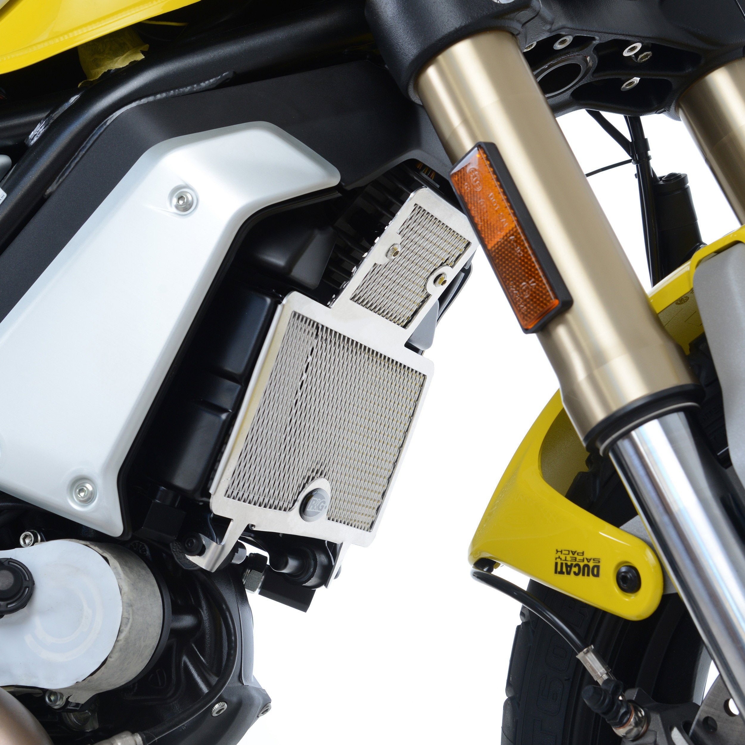 PROTEZIONE RADIATORE ACQUA R&G PER DUCATI SCRAMBLER 1100 2018 > 2020 NERO