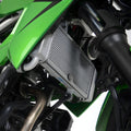 PROTEZIONE RADIATORE ACQUA R&G PER KAWASAKI NINJA 125 2019 > 2025 TITANIO