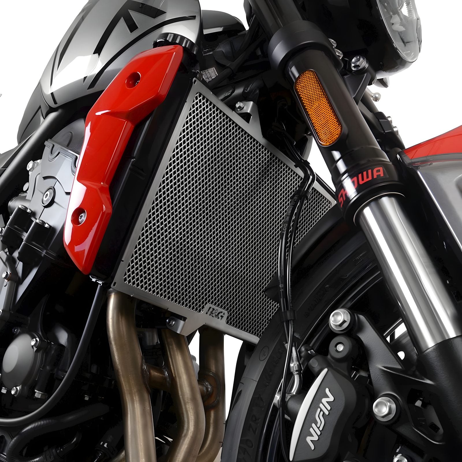 PROTEZIONE RADIATORE ACQUA R&G PER TRIUMPH TRIDENT 660 2021 > 2024 NERO