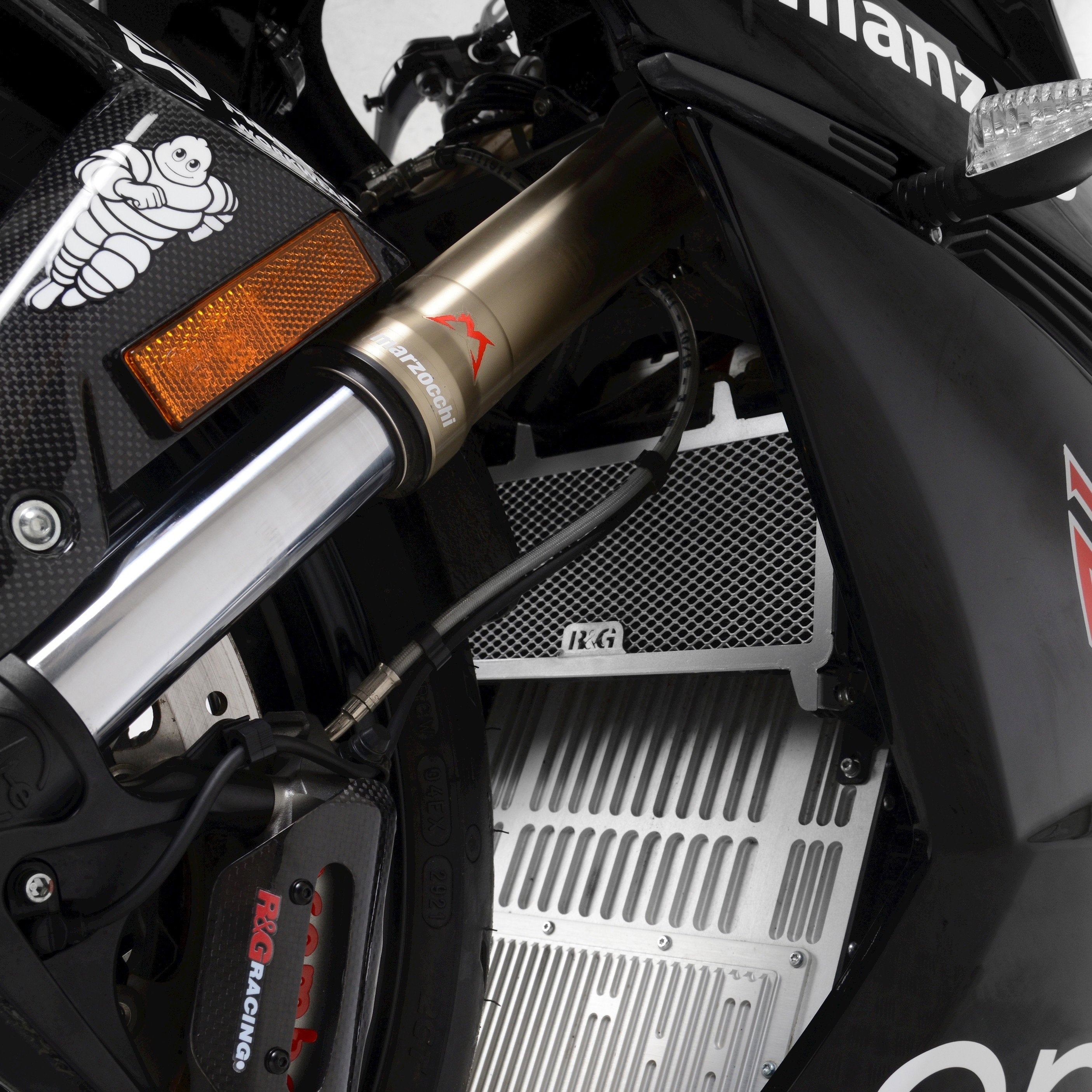 PROTEZIONE RADIATORE ACQUA R&G PER ENERGICA EVA ESSEESSE9 2021 > 2022 ROSSO