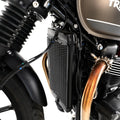 PROTEZIONE RADIATORE ACQUA R&G PER TRIUMPH BONNEVILLE T 120 2016 > 2025 NERO
