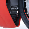 GRIGLIE RADIATORE ACQUA OLIO R&G PER DUCATI SUPERSPORT 950 / S 2021 > 2024 NERO