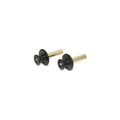 RULLI PER CAVALLETTO POSTERIORE IN ACCIAIO LIGHTECH COMPATIBILE PER COPPIA NERO RSF25