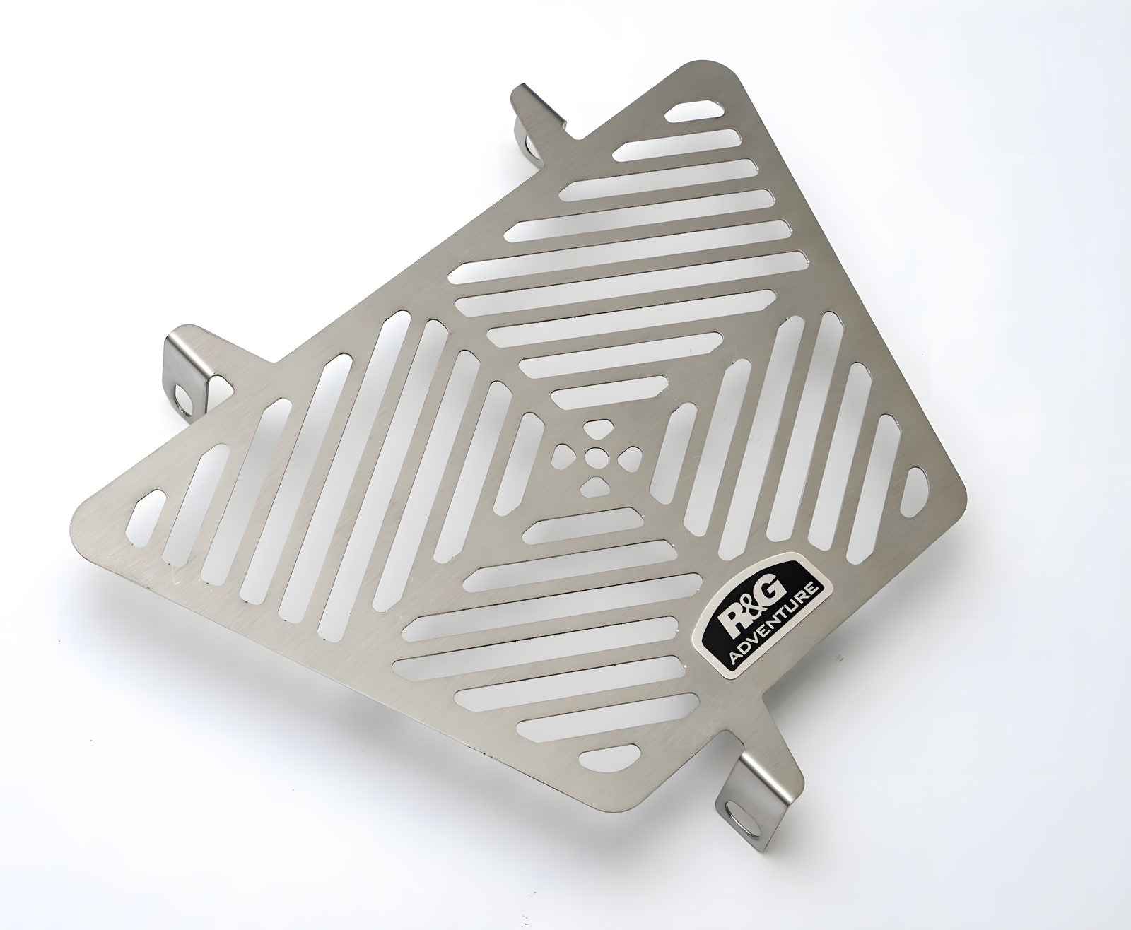 R&G PROTEZIONE RADIATORE OLIO ACCIAIO INOX PER APRILIA TUONO V4 1100 2015 > 2018