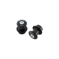 SUPPORTI PER CAVALLETTO IN ALLUMINIO M6 LIGHTECH COMPATIBILE PER APRILIA TUONO V4 1100 FACTORY 2021 > 2026 COPPIA NERO SCV003NER