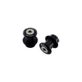SUPPORTI PER CAVALLETTO IN ALLUMINIO M10 PASSO 1,50 LIGHTECH COMPATIBILE PER KTM DUKE 890 GP 2020 > 2023 COPPIA NERO SCV006NER