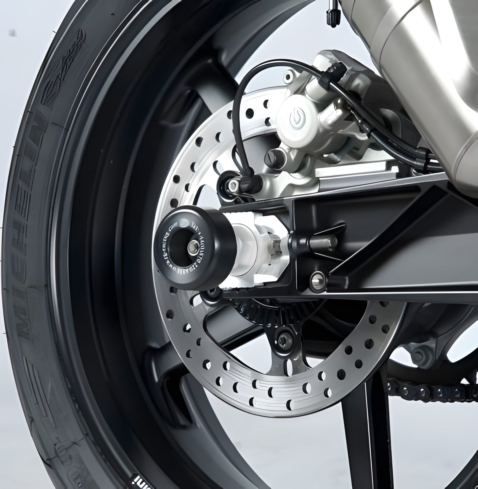 SLIDERS PROTEZIONE FORCELLONE R&G PER HUSQVARNA 701 SM / ENDURO 2016 > 2024 NERO