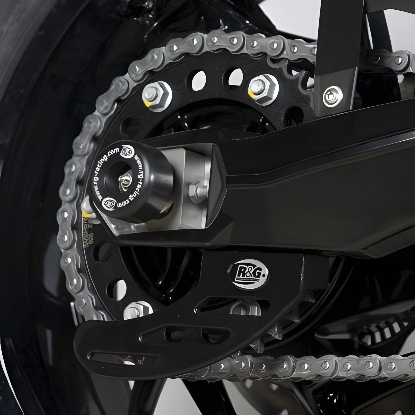 R&G PROTEZIONE FORCELLONE PER HUSQVARNA NUDA 900R 2012 COPPIA NERO SP0031BK
