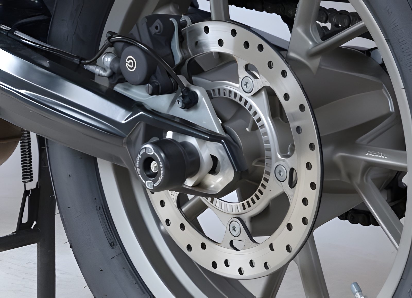 PROTEZIONE FORCELLONE R&G PER BMW F 700 GS 2013 > 2018 COPPIA NERO SP0045BK