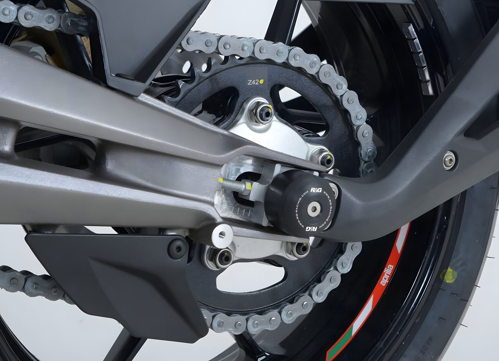 PROTEZIONE FORCELLONE R&G PER APRILIA CAPONORD 1200 2013 > 2018 SINGOLO SP0052BK