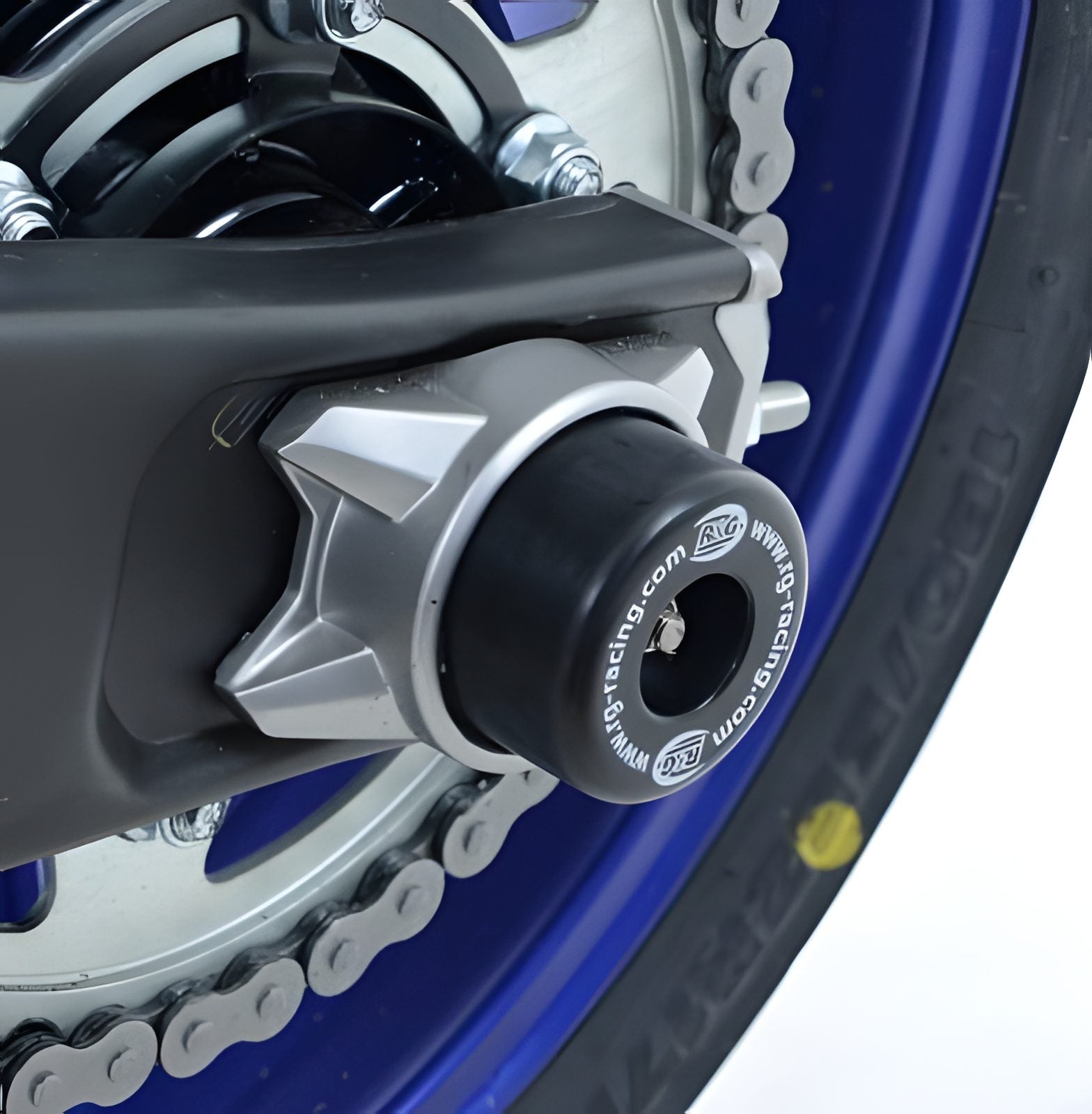 PROTEZIONE FORCELLONE R&G PER YAMAHA MT 07 - FZ 07 2014 > 2022 COPPIA SP0059BK