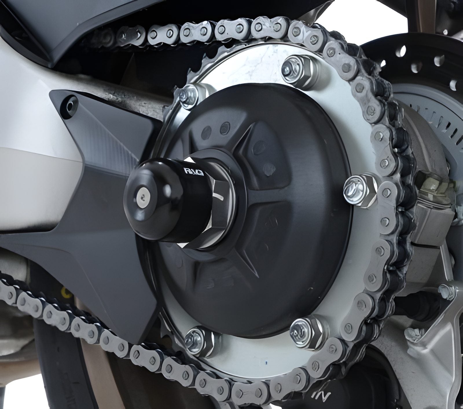 PROTEZIONE FORCELLONE R&G PER HONDA VFR 800 F 2014 > 2020 SINGOLO NERO SP0060BK