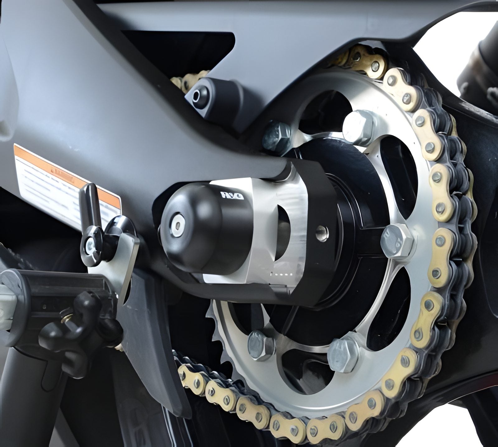 R&G PROTEZIONE FORCELLONE PER EBR 1190 SX 2014 IN POI COPPIA NERO SP0062BK