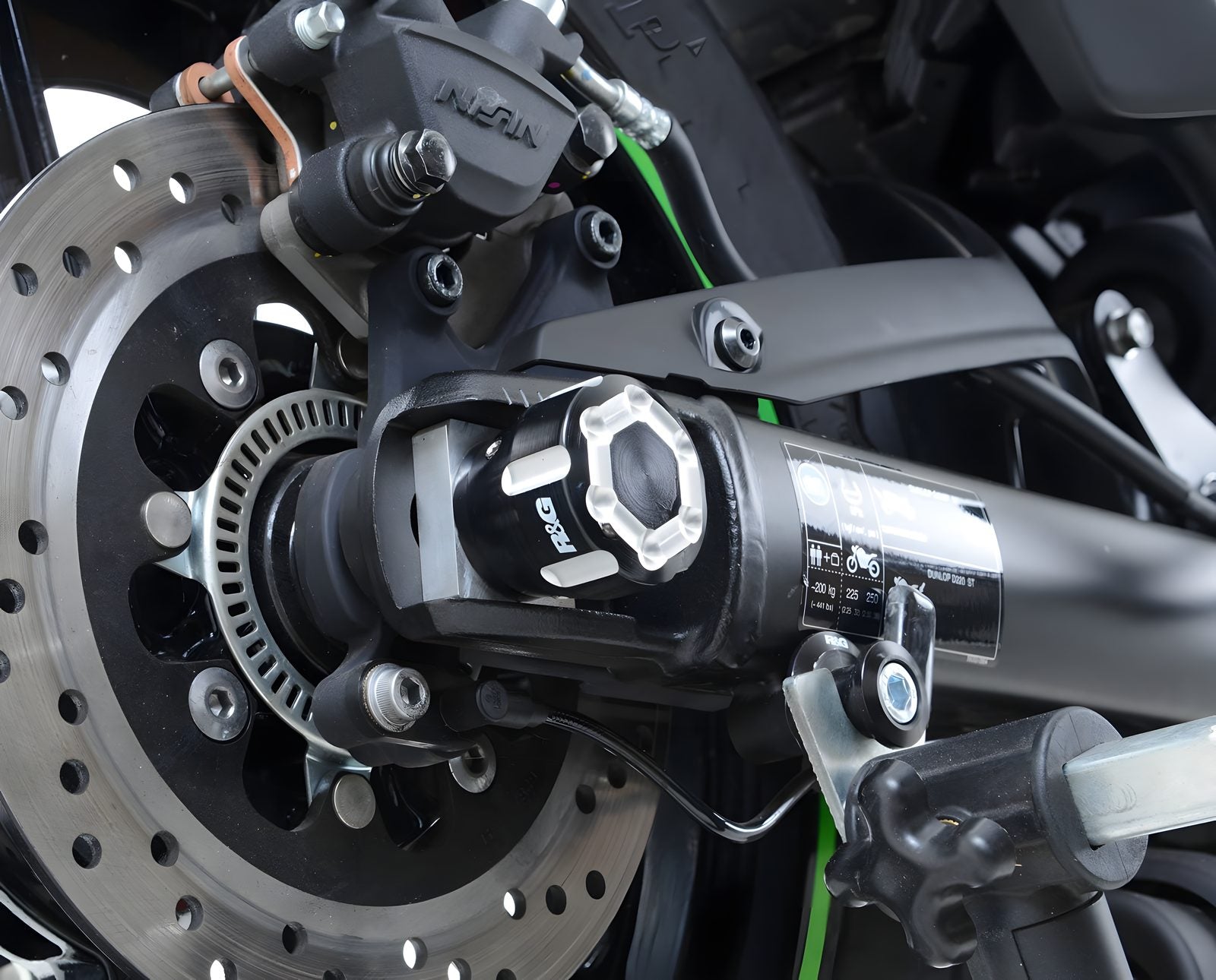 PROTEZIONE FORCELLONE R&G PER KAWASAKI VULCAN S 2015 > 2023 COPPIA NERO SP0069MC
