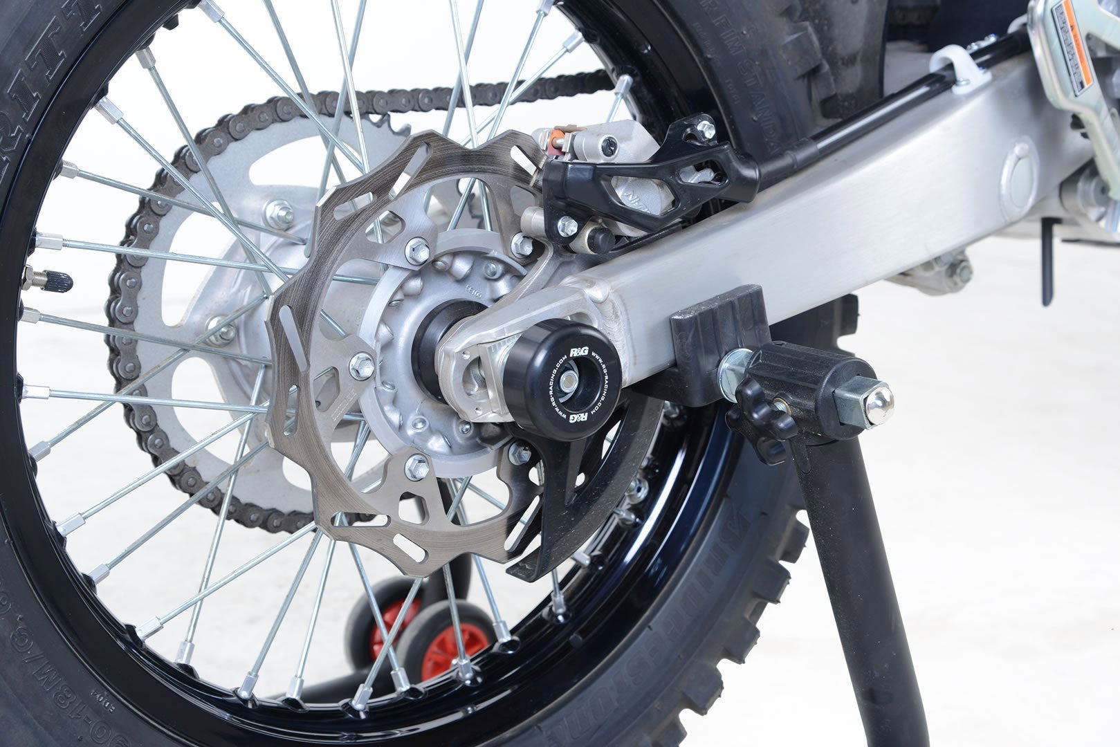 R&G PROTEZIONE FORCELLONE PER YAMAHA WR 450 TUTTI GLI ANNI COPPIA NERO SP0074BK