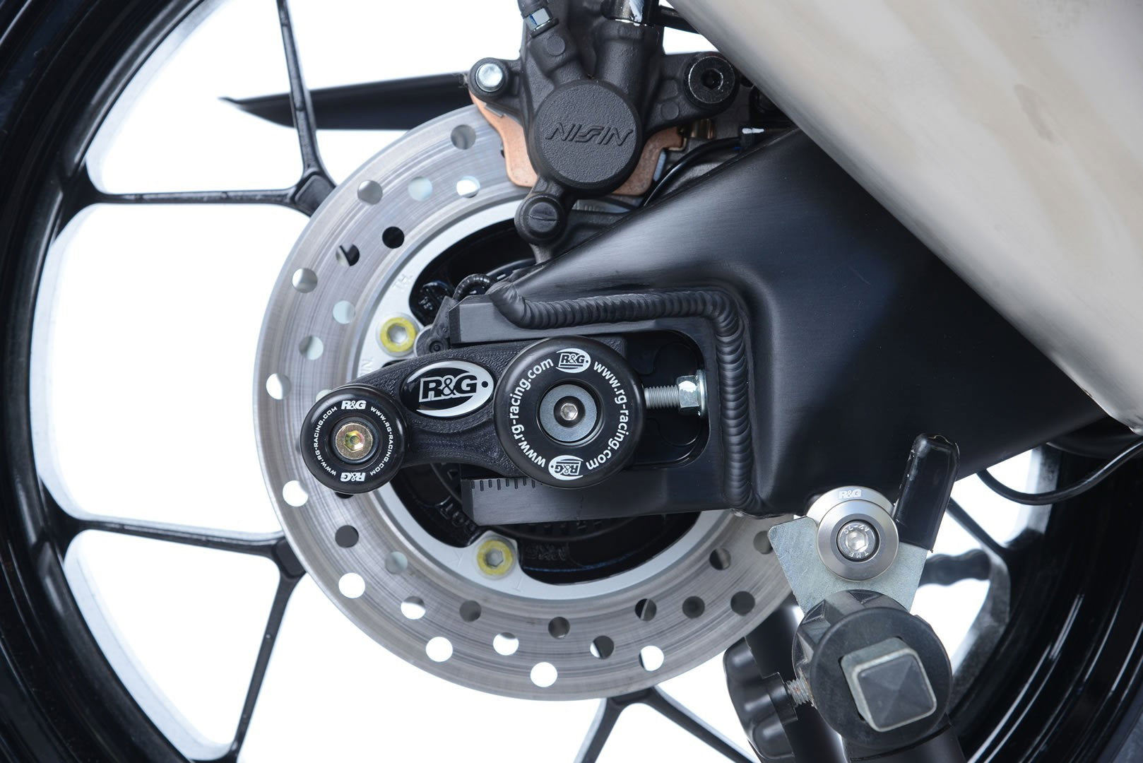 PROTEZIONE FORCELLONE R&G PER HONDA CBR 1000 RR SP2 2017 > 2019 COPPIA SP0075BK