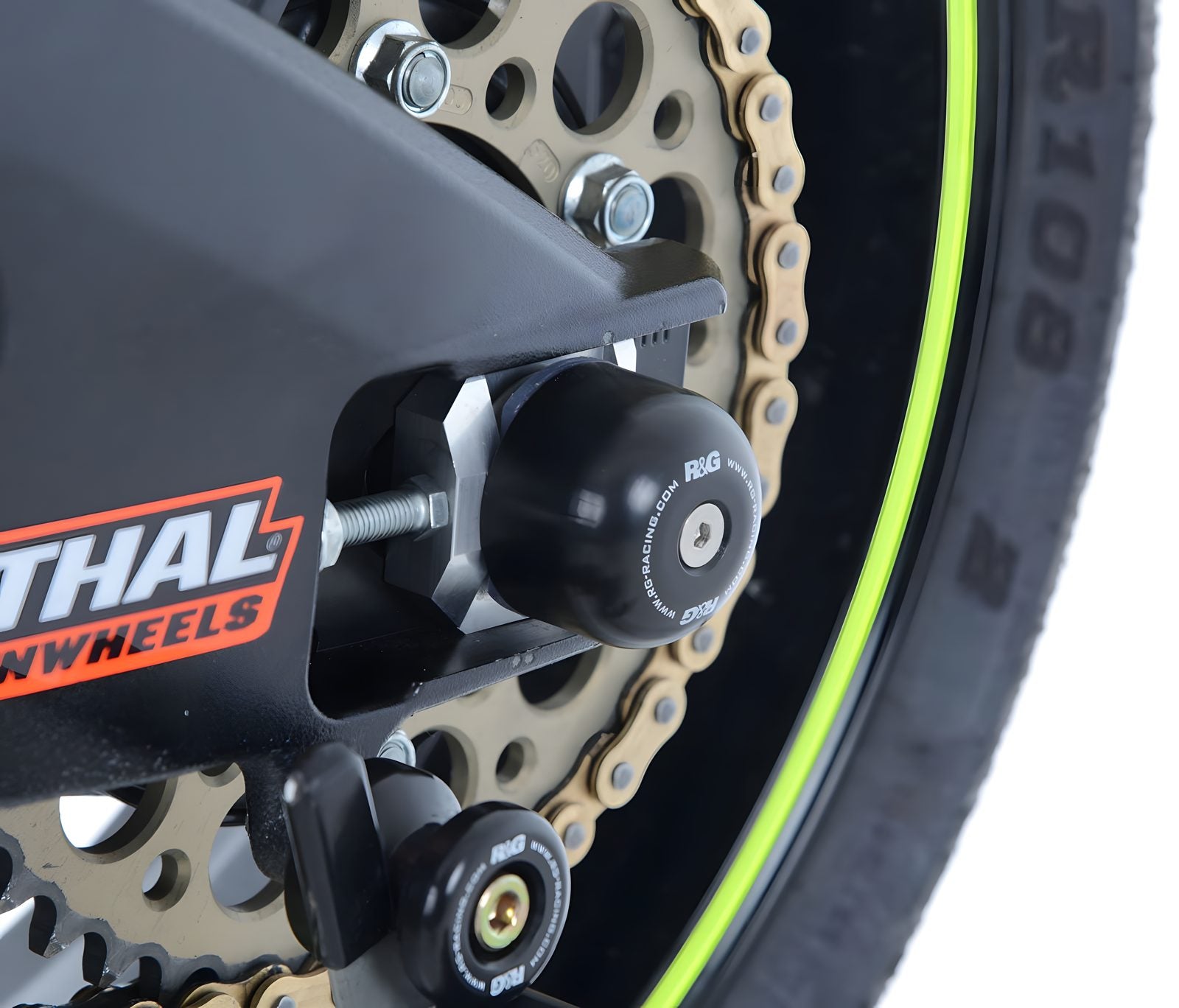 PROTEZIONE FORCELLONE R&G PER SUZUKI GSX R 1000R 2017 > 2023 SINGOLO SP0076BK