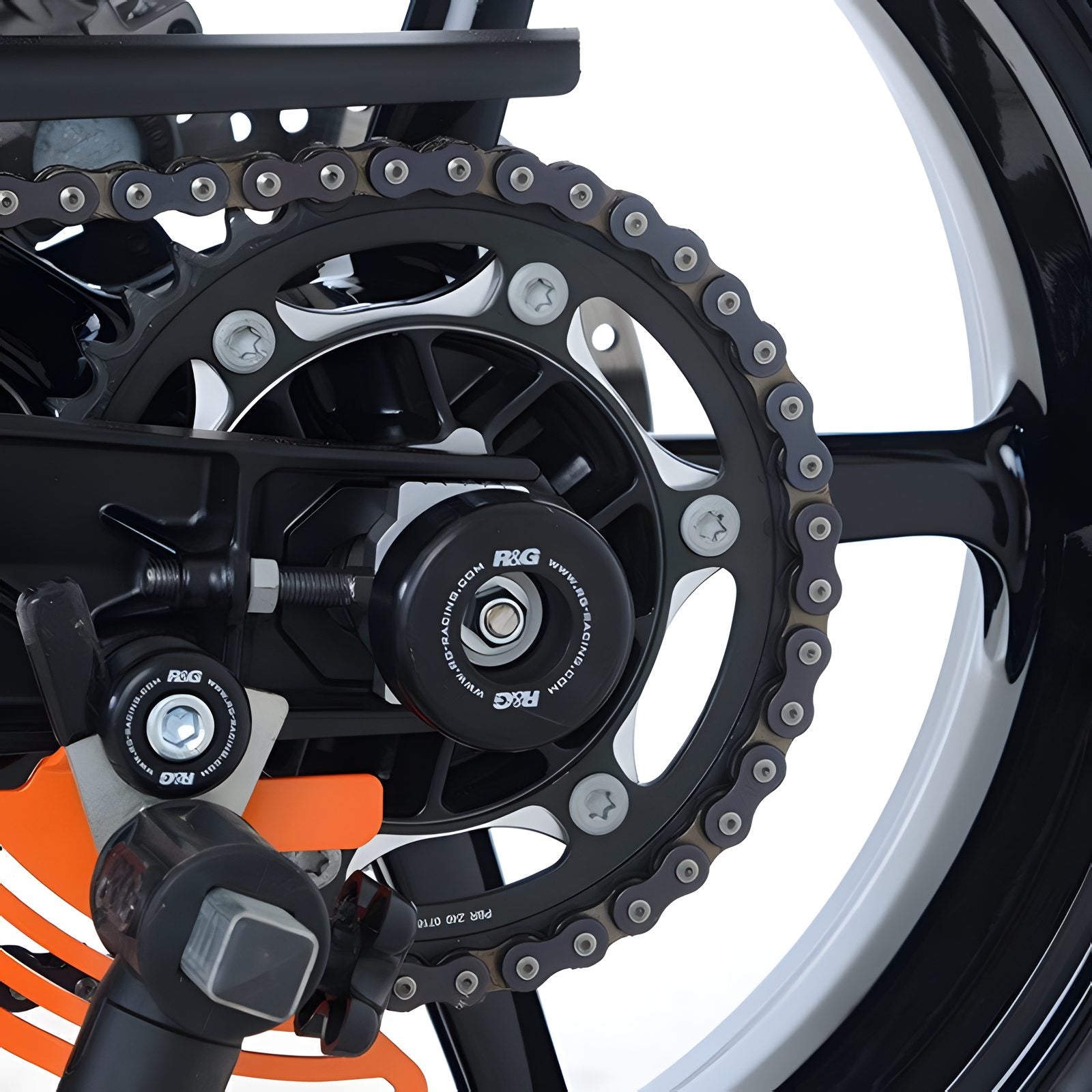 PROTEZIONE FORCELLONE R&G PER HUSQVARNA 701 SVARTPILEN 2019 > 2022 COPPIA 0083BK