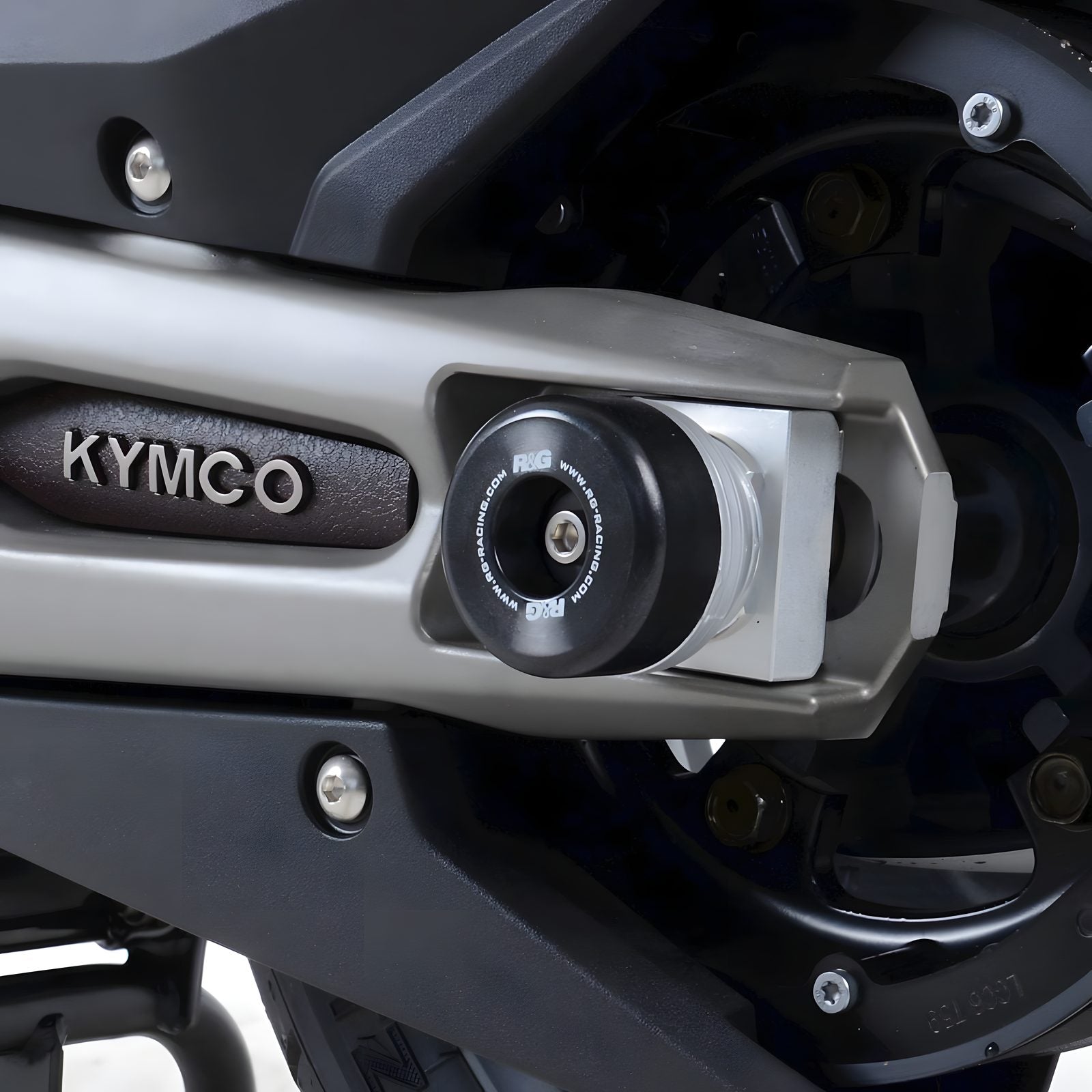 PROTEZIONE FORCELLONE R&G PER KYMCO AK 550 2018 2019 COPPIA NERO SP0087BK