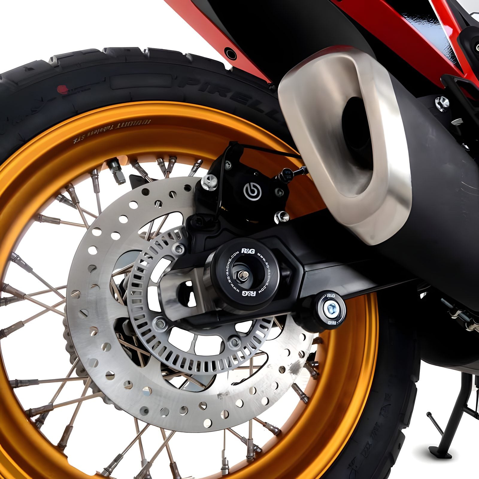 PROTEZIONE FORCELLONE R&G PER MOTO MORINI X-CAPE 650 2021 > 2024 NERO SP0103BK