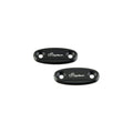 TAPPI SPECCHIO IN ALLUMINIO CNC LIGHTECH COMPATIBILE PER KAWASAKI ZX6R 2005 > 2008 COPPIA NERO SPE102NER