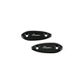 TAPPI SPECCHIO IN ALLUMINIO CNC LIGHTECH COMPATIBILE PER KAWASAKI ZX6R 2009 > 2012 COPPIA NERO SPE110NER