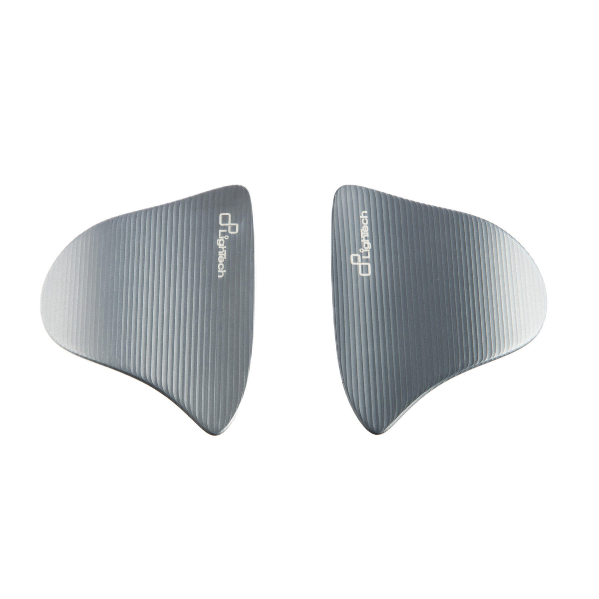 TAPPI SPECCHIO IN ALLUMINIO CNC LIGHTECH COMPATIBILE PER YAMAHA R1 2020 > 2025 COPPIA GRIGIO SPE124GRI