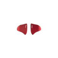 TAPPI SPECCHIO IN ALLUMINIO CNC LIGHTECH COMPATIBILE PER YAMAHA R1 2020 > 2025 COPPIA ROSSO SPE124ROS
