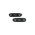 TAPPI SPECCHIO IN ALLUMINIO CNC LIGHTECH COMPATIBILE PER YAMAHA R3 2019 > 2024 COPPIA NERO SPE126NER