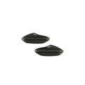TAPPI SPECCHIO IN ALLUMINIO CNC LIGHTECH COMPATIBILE PER APRILIA RSV4 1100 2021 > 2024 COPPIA NERO SPE129NER