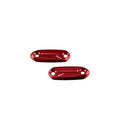 TAPPI SPECCHIO IN ALLUMINIO CNC LIGHTECH COMPATIBILE PER KAWASAKI ZX6R 2019 > 2024 COPPIA ROSSO SPE130ROS