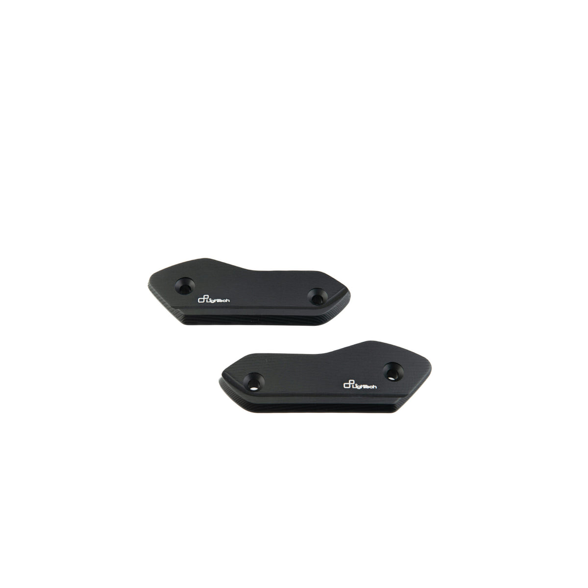 TAPPI SPECCHIO IN ALLUMINIO CNC LIGHTECH COMPATIBILE PER YAMAHA TMAX 560 2025 > 2026 COPPIA NERO SPE131NER