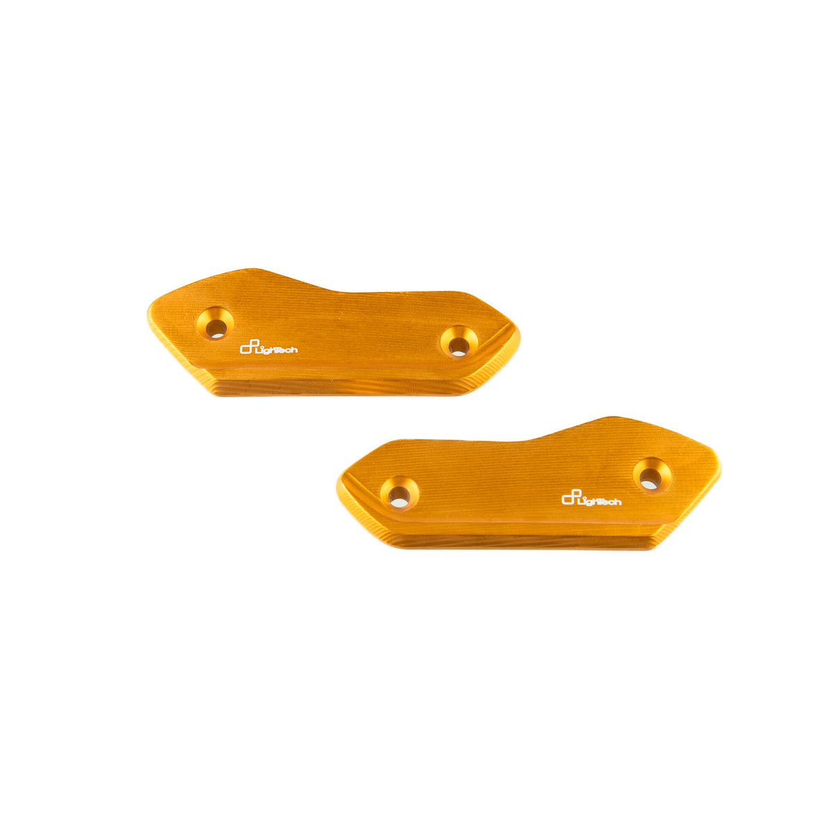 TAPPI SPECCHIO IN ALLUMINIO CNC LIGHTECH COMPATIBILE PER YAMAHA T MAX TECH MAX 2025 > 2025 COPPIA ORO SPE131ORO